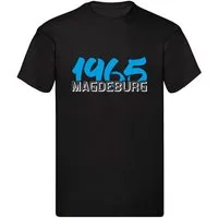 G-graphics T-Shirt 1965 – Magdeburg (1-tlg) Herren T-Shirt mit einem Motiv für den echten Fan