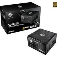 Steel Legend SL-650G, PC-Netzteil schwarz, 2x PCIe, Kabelmanagement, 650 Watt