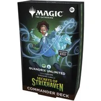 Magic the Gathering Sammelkarte MTG: Secrets of Strixhaven Commander Deck Quandrix Unlimited EN