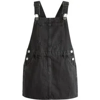 Next Latzkleid Trägerkleid aus Denim (1-tlg)