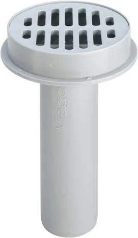 Viega Balkon-/Terrassenablauf Advantix 4942.5 in 50mm Kunststoff grau 125158