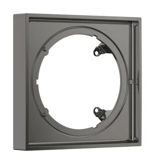 Hansgrohe Verlängerungsrosette AXOR ShowerSelect ID eckig 22 mm polished black chrome, 13645330 13645330