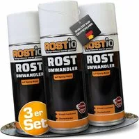 Rostio Rostio Rostumwandler Spray 400 ml Spraydose Rostentferner (3-St. 400ml)