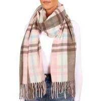 BRUBAKER Schal Cashmirillo Schal Kariert für Damen und Herren - 70 x 200 cm, (Herbstschal Winterschal mit weichem Kaschmir-Gefühl, 1-St), Warm, Kuschelig und Oversized - Damenschal für Herbst und Winter