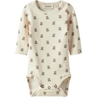 Lil' Atelier Langarmbody NBNGAYO ELO LS SLIM BODY LIL NOOS weiche Jersey Qualität