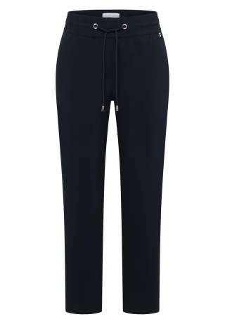 CECIL - 7/8 Mid Waist Slim Leg Hose im Casual Fit universal blue - Gr. - 7