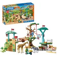 Playmobil® Zoo: Wildnis-Kletterpark (72070), Animals & Friends Konstruktions-Spielset, (169 St), Made in Europe