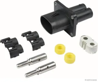 HERTH&BUSS Steckgehäusesatz, 2-polig, 35 mm², Rundstecker - 50390702