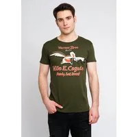 LOGOSHIRT T-Shirt Coyote mit großem Looney Tunes-Druck