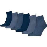PUMA Kurzsocken PUMA UNISEX QUARTER PLAIN 6P ECOM (Spar-Pack, 6-Paar, 6er-Pack)