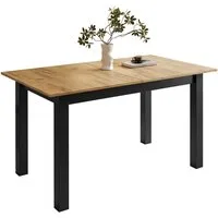Lookway Klapptisch Ausklappbarer Tisch für 6-8 Personen Wohnzimmer ARTON 140 cm, Breite: 140-195
