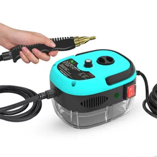 2500W High-Temperature High-Pressure Steam Cleaner 230V 901ml Capacity 4 Temperature Levels ABS Base for Kitchen Air Con