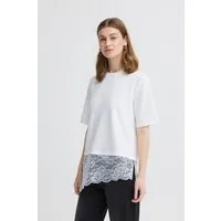 ICHI T-Shirt Kurzarm-Bluse IHKAIWA