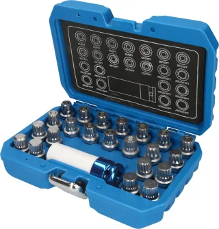 Brilliant Tools Felgenschloss-Sortiment für VW, 23-tlg - BT691260