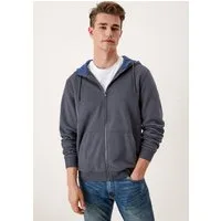 s.Oliver Sweatjacke Sweatshirt Jacke Sweatjacke mit Kapuze