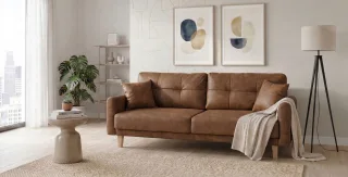 Home affaire 3-Sitzer "TRIPLO optionale Schlafsofa mit Bettkasten, Maße B/T/H: 215/100/89 cm" Wahlweise Bettfunktion - Liegefläche 145x191 cm, Rücken-, Zierkissen