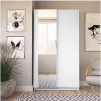 Home affaire Kleiderschrank Hildreth, Wäscheschrank, Schwebetüren, Versand nur 4,95€! mit Spiegel, FSC®-zertifizierter Holzwerkstoff, in 3 Breiten