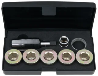 KS Tools Ölablassschrauben-Gewindereparatur-Satz, 12-tlg M24 x 1,5 - 150.4950