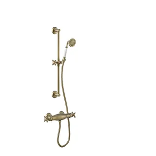 Tres Bausatz Thermostat Aufputz Duschsystem Duschstange: Länge 600 mm. , 24216402LM 24216402LM