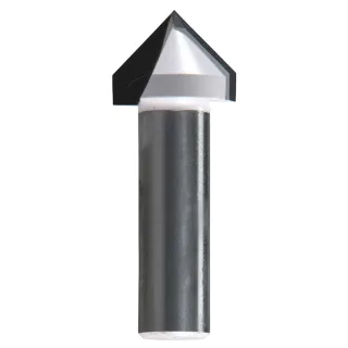 Makita V-Nutfräser Ø 12 mm Schaft - Ø 19 mm Fräser - 57 mm Gesamtlänge - 90° Winkel - D-47949