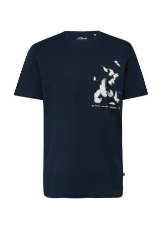 s.Oliver - T-Shirt blau - Gr. - XXL