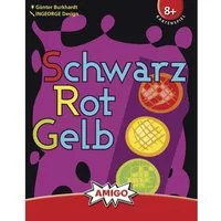 AMIGO Spiel Schwarz Rot Gelb Refresh