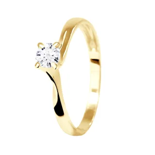 DIADEMA - Ring - Diamant - Gelbgold