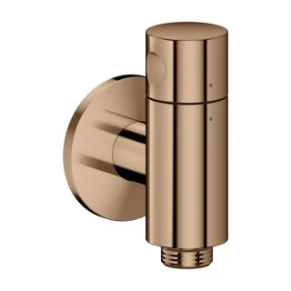 hansgrohe AXOR One Wandanschluss Stop 48781300 mit Absperrventil, polished red gold