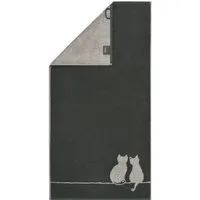 Cawö Handtuch Cawö Handtuchserie Cute Cats Edition You & Me 6263-77, 100% Baumwolle
