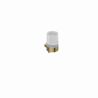Kludi VELA R Glas-Seifenspender Brushed Gold, 58976N0 58976N0
