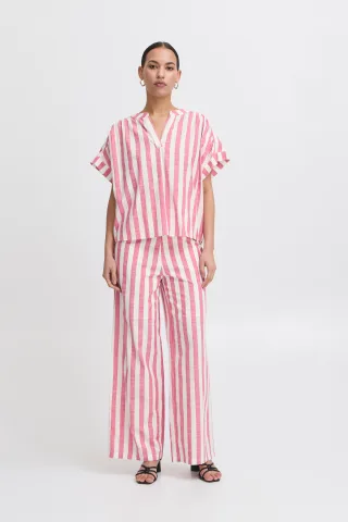 Kurzarm-Bluse IHLOLIA Kurzarm-Bluse Loose fit
