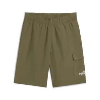 PUMA Shorts "ESS NO. 1 LOGO WOVEN CARGO SHORTS 9"" mit Eingrifftaschen, elastischer Bund mit innenliegendem Kordelzug