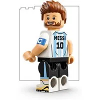 LEGO® LEGO Minifigur: Lionel Messi – Argentinien Nr. 10 Spielbausteine