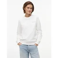 Tommy Jeans Sweatshirt TJW REG ESS LOGO 1 CREW EXT Baumwolle, Logodruck