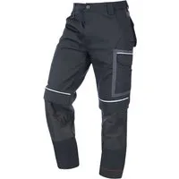 ELIWORX Arbeitshose Männer mit Stretch Einsatz - Bequeme Passform - Robustes Material Arbeitshose Herren ideal für Handwerk Heimwerk und Baugewerbe