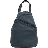 Cinino Cityrucksack C6080, Sicherheitsrucksack Lederrucksack Stadtrucksack