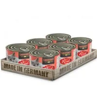 Leonardo Catfood Rind - hochwertiges Nassfutter ohne Getreide & Zuckerzusatz 6x200g, Nassfutter für: Katzen