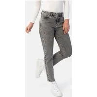STOOKER WOMEN 5-Pocket-Jeans Zermatt Fashion Straight Fit Jeans Straight Fit Casual Acid Wash Denim Jeans für Damen