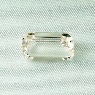 5,35 ct Morganit Octagon Schmuckstein Edelstein