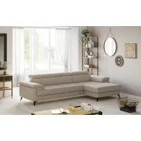 COTTA Ecksofa Astra L-Form, B: 300 cm, mit Kopfteilverstellung, optional Bettfunktion & Bettkasten