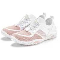 LASCANA Slip-On-Sneaker, Sommer Sneaker, Sneaker Freizeitschuh, Halbschuh superleicht, flache flexible Sohle VEGAN