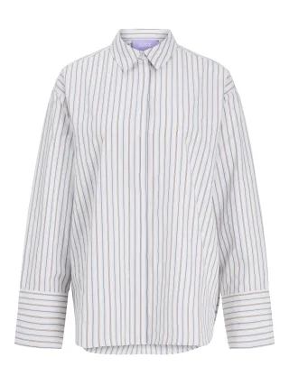 JJXX - JXCARO POPLIN LS RLX SHIRT WVN NOOS Weiß - Gr. - M