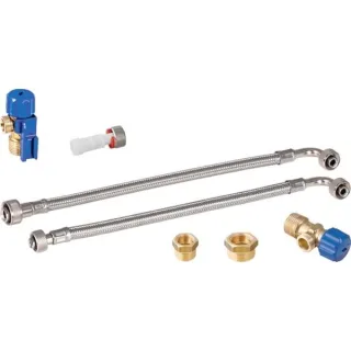 Geberit Wasseranschlussset hinten mittig zu Monolith Sanitärmodul, für WC 114 cm, 131012001 131012001