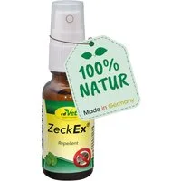 cdVet Zeckenschutzmittel ZeckEx, 20 ml, Sofortschutz bis zu 5 Stunden vor Zecken