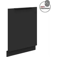 Küchen-Preisbombe Frontblende für vollintegrierten Geschirrspüler 60 cm Küche ARIA Schwarz matt (Frontblende Geschirrspüler integriert, 1 St), Modern