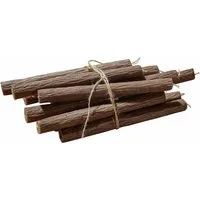 Mirabeau Stumpenkerze Kerze 12er Set Calviano braun (12er Set, 12er Set), none