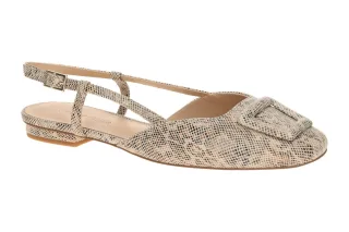 Peter Kaiser Damenschuhe 9-79441-46 458 Beige Leo Sling Pumps mit Blockabsatz