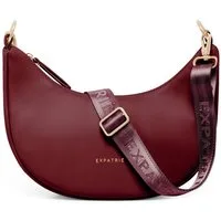Expatrié Umhängetasche Lea Small Half Moon Bag Schultertasche, Elegante Crossbody Bag in Halbmond Form, Wasserabweisend
