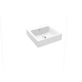 Kaldewei Puro Wandwaschtisch 901306003001 3163, 46x46x12cm, weiss Perl-Effekt, ohne Hahnloch
