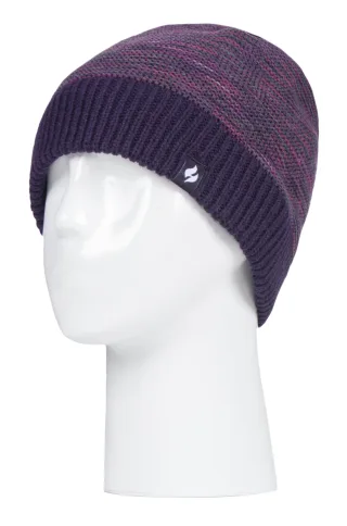 HEAT HOLDERS - Ladies Thermal Knitted Beanie Hat für den Winter
